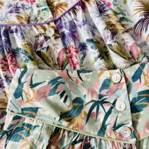 Falda Dominó Palmeras