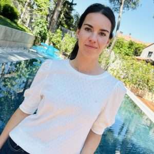 Camiseta Chou Blanca