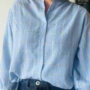 Camisa Eclair Cuadros Azul
